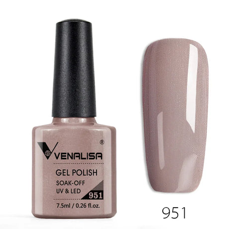 Venalisa 7.5ml Fashion Shiny Soak Off UV Gel Nail Gel Polish Cosmetics Nail Art Manicure Nails Gel Polish Tips Nail Varnish