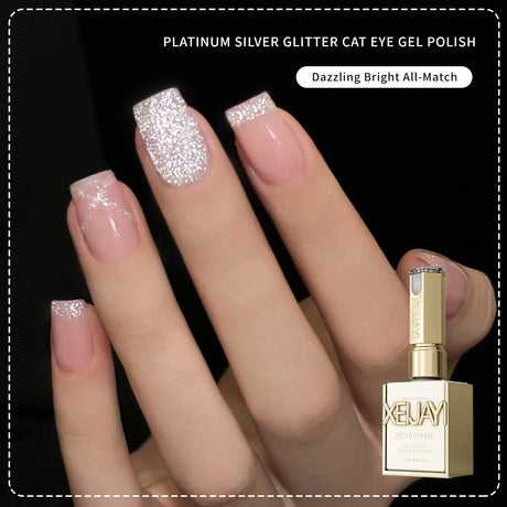XEIJAYI 15ML Cat Eye Nail Polish Gel Phototherapeutic Gel Soak Off Nail Magnetic Gel Polish Nail Art DlY For Salon At Home