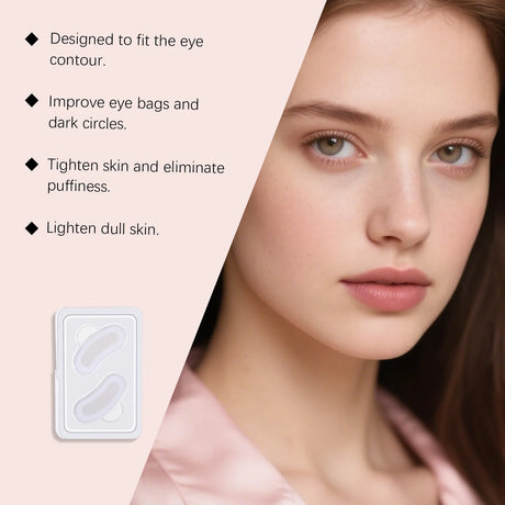 0.25mm Retinol Microneedle Eye Patches Mask Reduce Dark Circle & Eye Bags Anti-Aging Firming Patches Forehead & Smile Line Patch