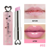 Moisture Lip Balm Hydrating Color Change Nourishing Repair Dark Lines Brightens Jelly Glossy Water Based Tint