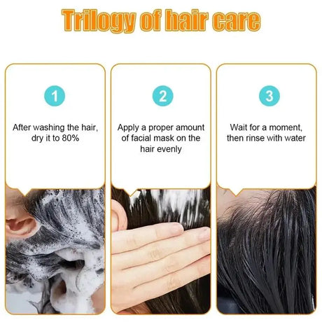 10/30/50/100/400g Magical Keratin Hair Mask 5 Seconds Repair Damaged Frizzy Hair Soft Smooth Shiny Rice Moisturizing Hair Care