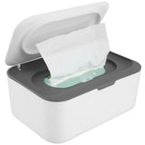 Wipes Dispenser Dustproof Tissues Wipes Case with Lids Multifunctional Baby Wipe Holder Large Capacity Sealing Container Case