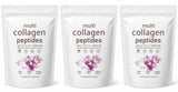 Multi Collagen Peptides Powder 454g Unflavored Collagen Blend with Vitamin C Biotin Hyaluronic Acid Skin Hair Nails Support