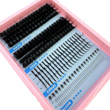 15Rows False Eyelashes Clusters Spikes&Bottom Lashes DIY Manga Cluster Eyelash Extensions Waterproof Individual Lashes Clusters