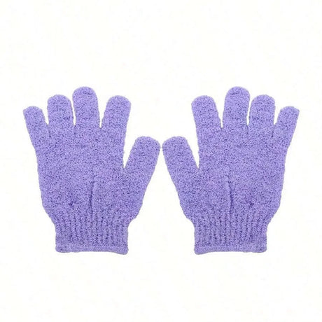 2pcs/6pcs/12pcs Reversible Exfoliating Shower Gloves, Body Scrub Gloves, ,Cleansing Tools Bath Towel Bath Products Back Scrub
