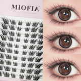 1/box 90 clusters idol False Eyelashes Black Natural Manga Lashes Anime Eyelashes Large Capacity Lashes Extension Chinese Makeup