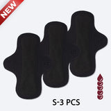 Reusable Menstrual Pads Women Large Washable Seamless Sanitary Napkin Thin No-slip Reusable Sanitary Towel Absorbent Pad Panties