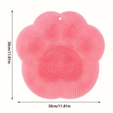 Bathroom foot scrub pad foot washing foot scrub remove dead skin rub foot large lazy back rub suction cup massage