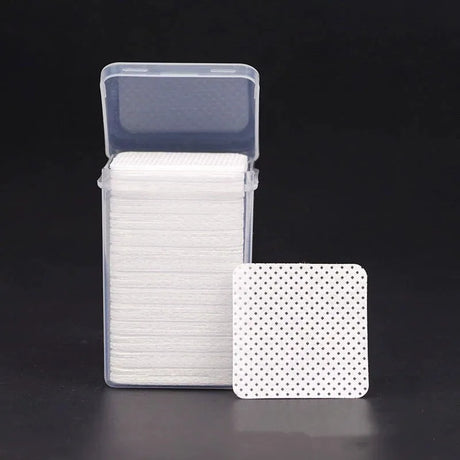 200pcs/Box Lint Free Nail Wipes Gel Nail Polish Remover Wipes Absorbent Acetone Nail Glue Polish Clean Solft Magic Stuff Pad