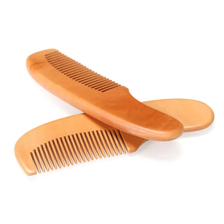 Newborn Wooden Hair Comb Natural Wool Comb Hair Brush Infant Head Massager Portable Little Child Accessories for Newborn Baby