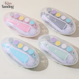 Electric Baby Nail Trimmer Set with 6 Grinding Heads | Safe Infant Nail File for Newborns & Toddlers, 4 Color Options