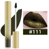 14 Colors Bold Intense Glitter Metallic Lip Gloss Pearlescent Lip Tint,Long Lasting Liquid Lipstick Makeup Gifts for Women Red