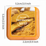 Turmeric Essential Oil Cleansing Soap Containing Citric Acid Vc Can Deeply Cleanse And Brighten The Skin It Is A Disposable Soap