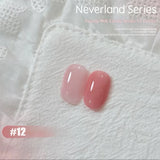 MAINEL 1-12Pcs Fashion Nude Shiny Soak Off UV Gel Nail Gel Polish Cosmetics Nail Art Nails Gel Polish Tips Nail Varnish