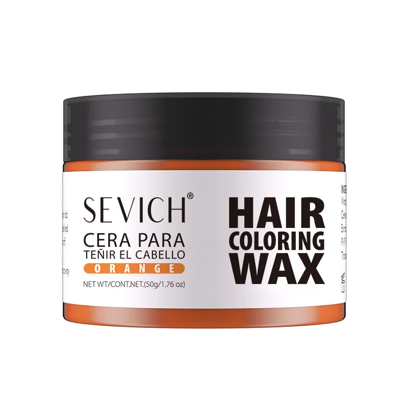 Temporary Hair Color Wax Coloring Styling Pomade Mild White Covering Nourishing Hair Clay Color Cream Gel Hair Dye Mud Easy Wash