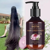 Biotin & Onion Hair Conditioner 100g, for Dry & Damaged Hair Repair, with Rosemary & Collagen, Deep Nourishing, Fast Shipping
