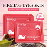 BIOAQUA Snail Crystal Collagen Eye Mask Anti Dark Circles Anti-Wrinkles Moisturizing Whitening Anti-Aging Eye Patches Skin Care