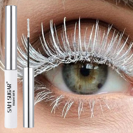 Colorful Slender Mascara Waterproof Fast Drying Curling Eyelashes Multicolor Lashes Makeup Long Lasting Blue Green Cosmetics
