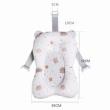 Baby Shower Bath Tub Pad Non-Slip Newborn Bathtub Mat Safety Nursing Foldable Support Comfort Body Cushion Mat Pillow Cartoon