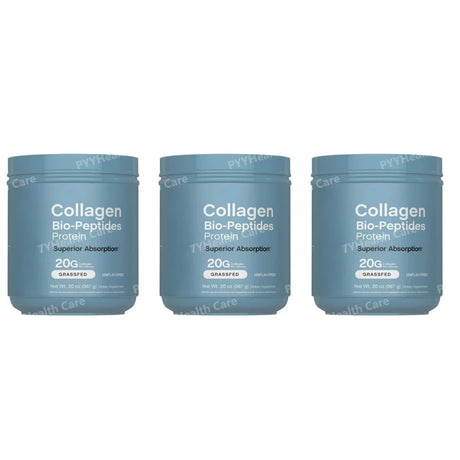 Collagen Bio-Peptides Powder Super Hair, Skin, and Nails Grassfed Protein Supplement Advanced with 18 Essential Amino Acids
