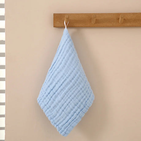 Soft Muslin Baby Washcloths - Gentle Newborn Face Towel for Sensitive Skin, Ideal for Baby Registry & Shower Essentials