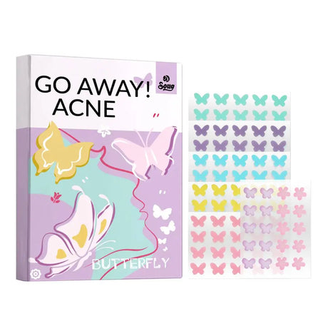 120 Counts Cute Colorful Butterfly Pimple Patches Acne Treatment Stickers Invisible Acne Cover Face Spot Pimple Patch Skin Care