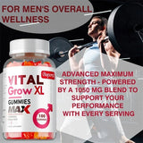 Vital Grow XL Male Gummies - Improve Energy, Endurance, Enhance Male Vitality and Energy, Promote Muscle Growth and Recovery