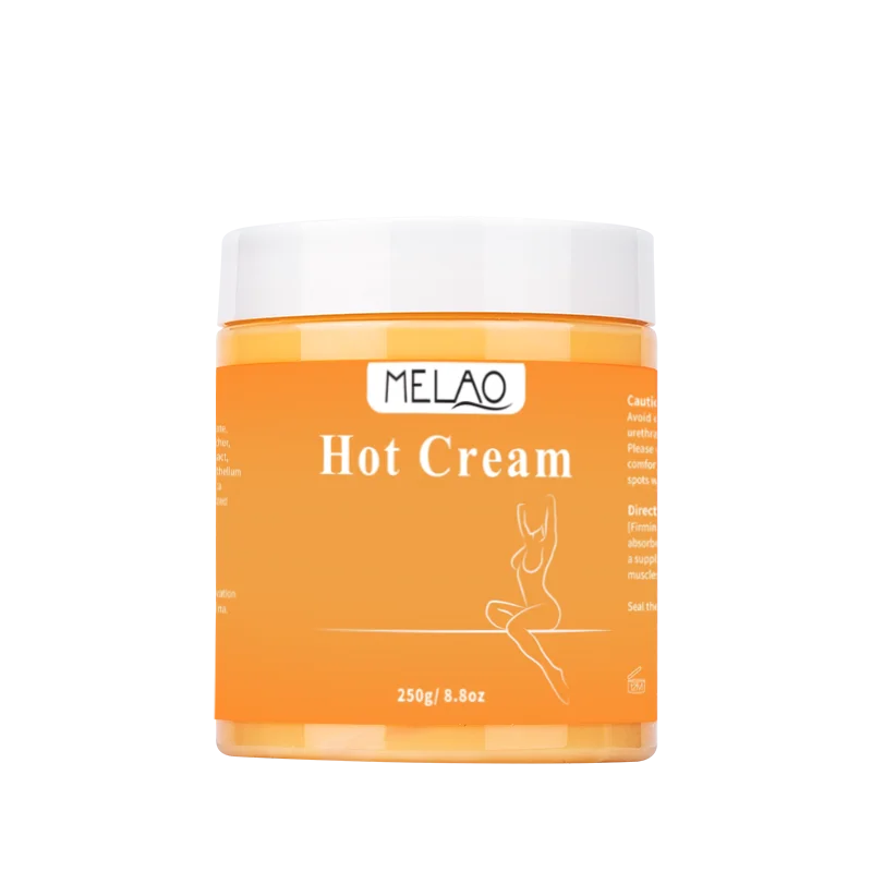 MELAO Hot Cream Massage Gel - Natural and 87% Organic Cellulite Cream - Multi Use Skin Toning Cream, Soothes Aches