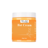 MELAO Hot Cream Massage Gel - Natural and 87% Organic Cellulite Cream - Multi Use Skin Toning Cream, Soothes Aches