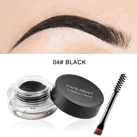 HANDAIYAN Colorful Eyebrow Cream Gel High Pigment Brows Tint Waterproof Long lasting Eye Brow Dye With Brushes Decorate Cosmetic
