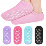 Silicone Moisturizing Mask Socks Reusable Exfoliating Anti Crack Protective Dry Dead Skin Remover Tools  Foot Care