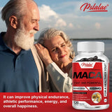 Maca Root Capsules - Boost Endurance & Strength, To Maximize Vitality and Performance, Muscle Mass Improve