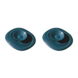 2Pcs Bathroom Hair Catcher Stopper Shower Floor Drain Cover Filter Deodorant Anti-clogging Kitchen Sink Plug Drain Strainer