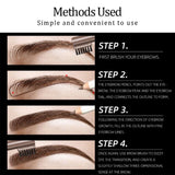 5 Colors Eyebrow Pencil Makeup Menow Eyebrow Marker Waterproof Eye Brow Tattoo for Eyebrows Enhancer Dye Tint Pen Long Lasting