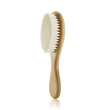 Baby Wood Brush Comb Beech Soft Wool Newborn Comb for Head Massager Baby Cleaning Shower Pure Natur Hairbrush Baby Care