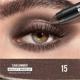 7-color waterproof eye shadow stick, pearlescent matte treatment, to create a natural and lasting eye makeup flash.