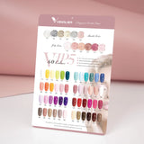 VIP5 Venalisa Nail Gel Polish Jelly Color HEMA/TPO FREE Nude Pink Semi Permanent Soak Off UVLED Gel Polish Sparkle Gel Varnish