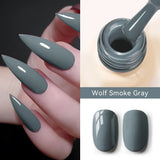 MAYCHAO Cherry Red Gel Nail Polish 12ml Glossy Semi Permanent Soak Off UV LED Frosted Gel Nails Base Painting Varnish