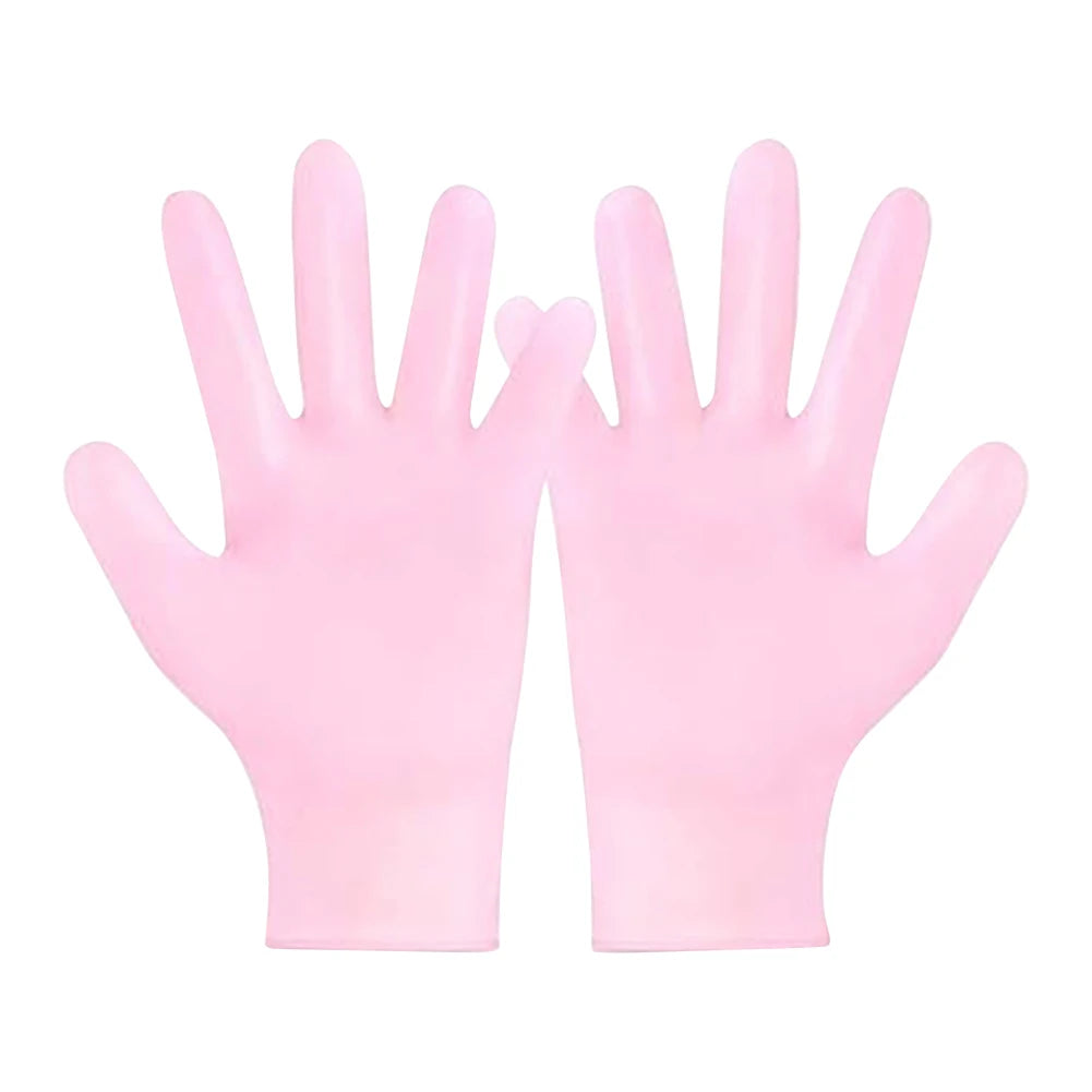 Silicone Socks and Gloves - Moisturizing Gel Spa Exfoliation Prevent Dry Cracked Dead Skin Remover Protector Foot/Hand Care Tool