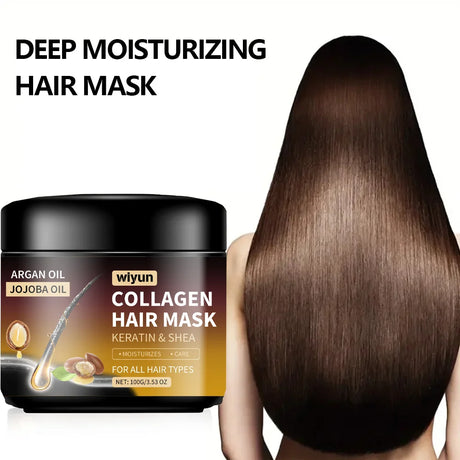 Keratin Hair Mask Moisturizer Conditioner Soft Smooth Frizz Damaged Hair Care Repair Damaged Hair Restore Shine Mask