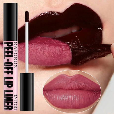 7 Colors Peel Off Lip Stain Reveal Long Lasting Waterproof Pink