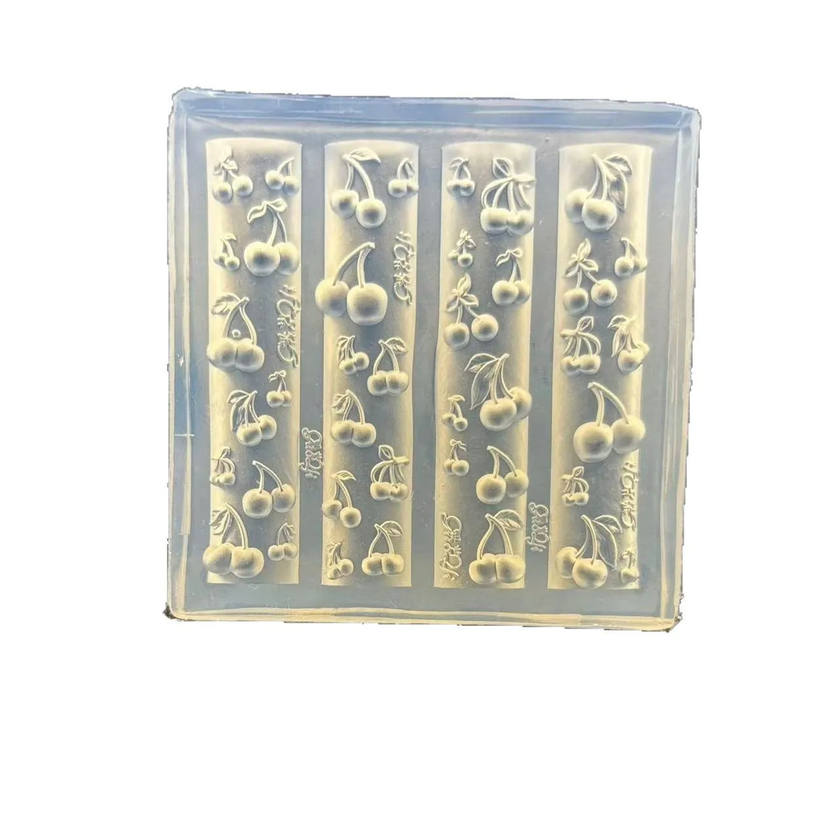 3D Rose Flower Butterfly Silicone Nail Mold Cherry Design DIY Manicure Jewelry Crafts Nail Art Decor Tool