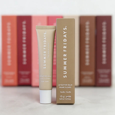 Summer Friday's Lip Balm Moisturizing Mirror Lip Gloss Lip Vanilla Pink Sugar Coffee Cake Smell Lipstick Transparent Makeup Oil