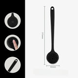 Silicone Back Scrubber Brush for Shower  Long Handle Body Deep Cleansing and Exfoliating Massage Double-Sided Soft Bristles