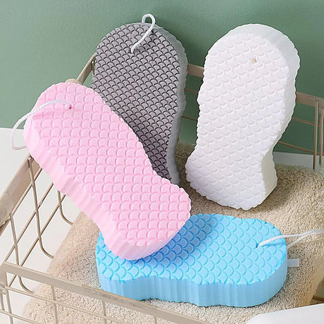 Bath Sponge Exfoliating Bath Scrubbing Sponges Body Washcloth Scrubber Deep Cleanse Exfoliating Skincare Shower Scrubbing Tool