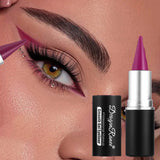 Matte Eyeliner Pencil Black White Blue Green Eyeliner Cream Waterproof and Not Easy To Smudge Colorful Eye Liner Eye Makeup Tool