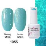 Clou Beaute Gel Nail Polish Neon Brown Royal Blue Red Green Pastal Nude Nail Art Varnishes Gel Lacquer Top Coat UV Gel Nail