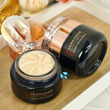 Polypeptide Anti-Wrinkle Firming Face Cream Deep Hydration Brighten Dull Skin  Minimize Fine Lines Moisturizing Day Night Cream