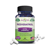 Balincer Resveratrol Complex Supports Cardiovascular Health,Protects Arteries,Boosts Immune System,Promotes Smooth Skin