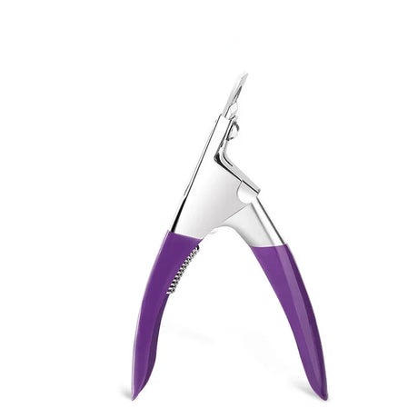 Fake Nail Cutter Type U Word False Tips Professional Nail Clippers Straight Edge Cutters Manicure Pliers Guillotine Nail Capsule